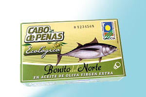 White Meat Tuna in extra virgin olive oil Ecological Cabo de Peñas